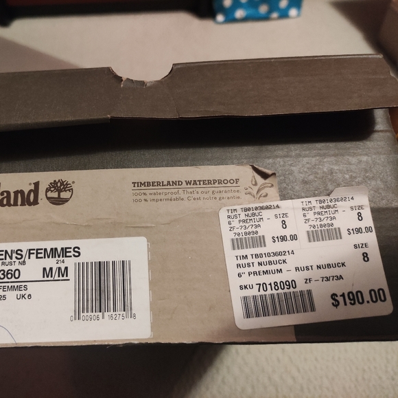 SOLD Brand new Timberland boots - Picture 2 of 3